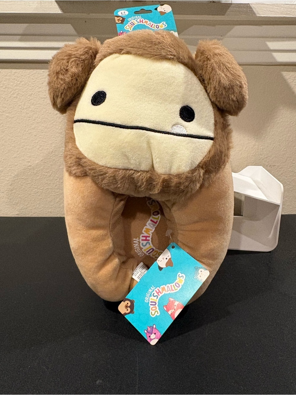 Benny The Bigfoot Squishmallow Kids Youth Slippers Size 6 / 7 Fast Shipping NWT